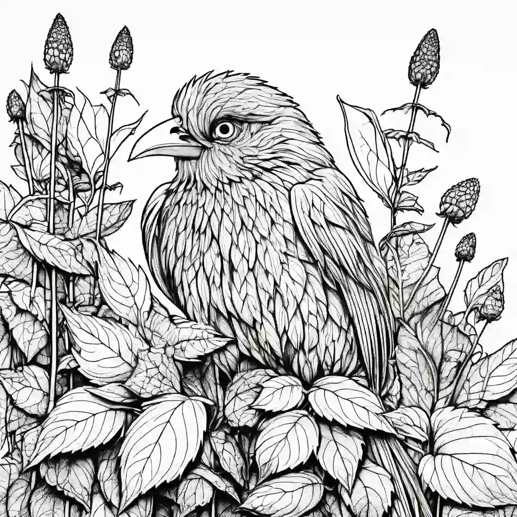 Nettle coloring pages